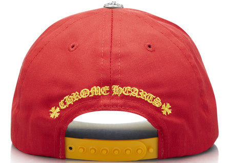 Chrome Hearts CH Silver Button Hat Red/Yellow – LacedUp