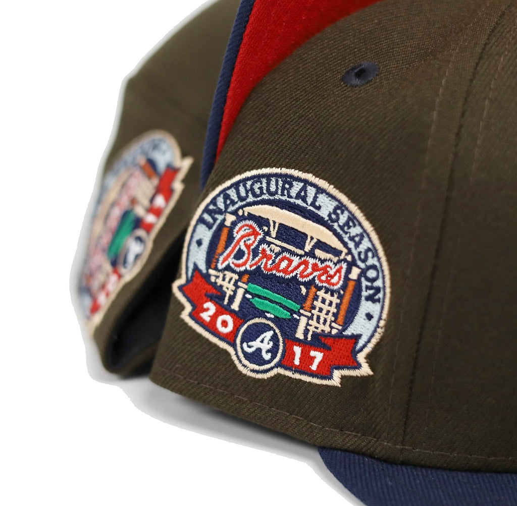 NEW ERA CAP New Era Atlanta Braves Capsule Nitro 3.0 Collection 1996 World  Series 59Fifty Fitted Hat Red/Blue for Women