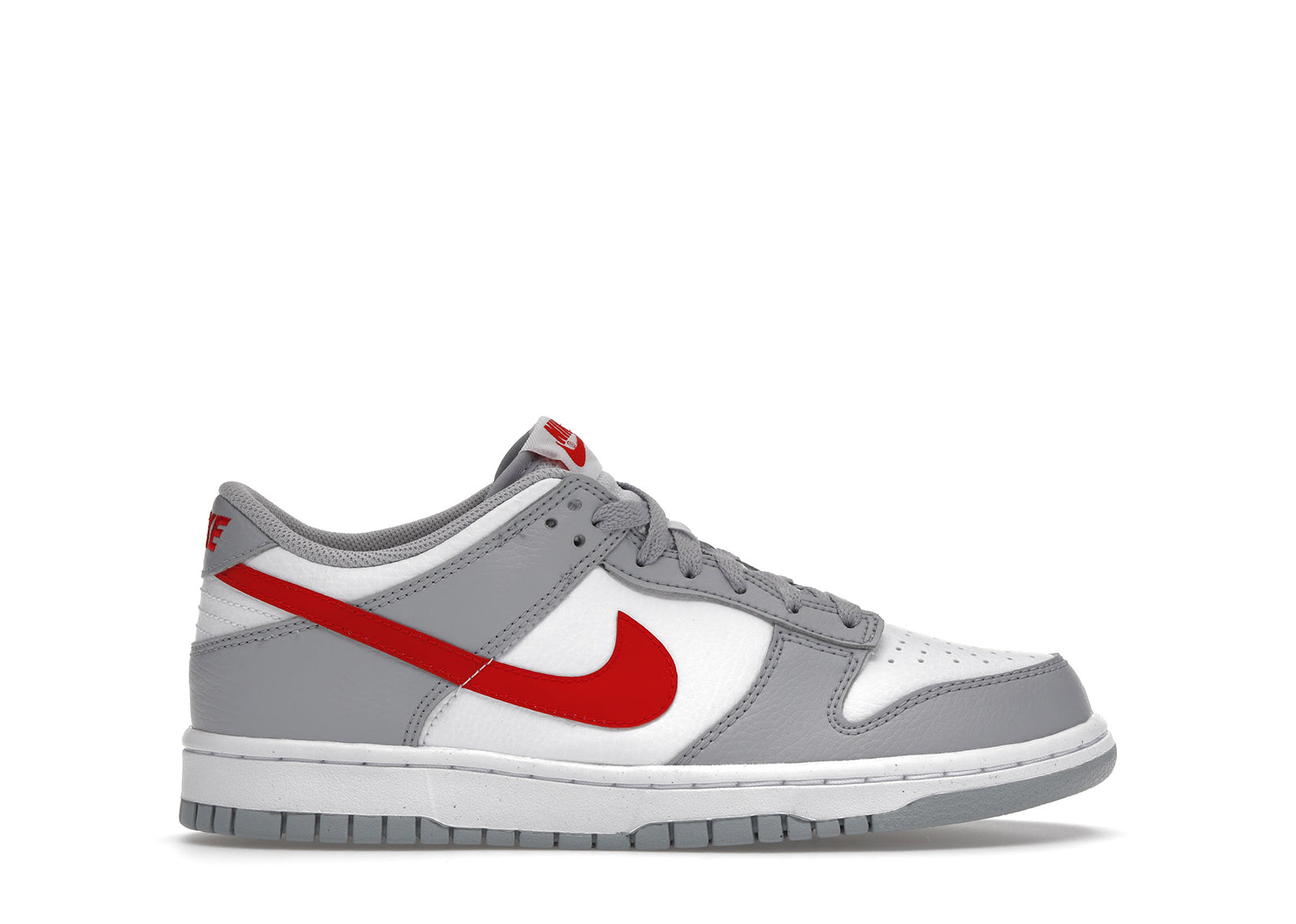 Nike WMNS Dunk Low GreyRed ナイキ ダンク グレー - 靴