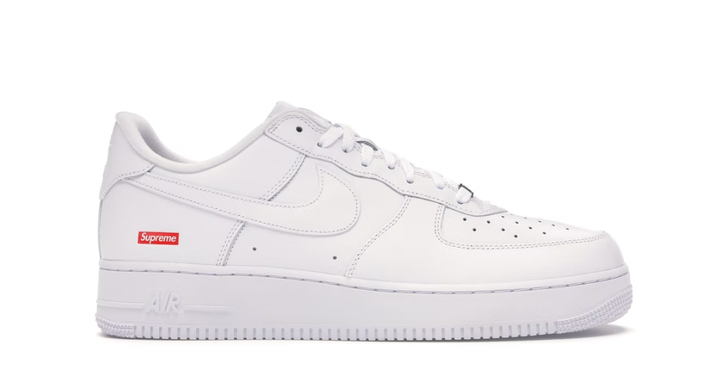 Supreme x Nike Air Force 1 Low (White) – LacedUp