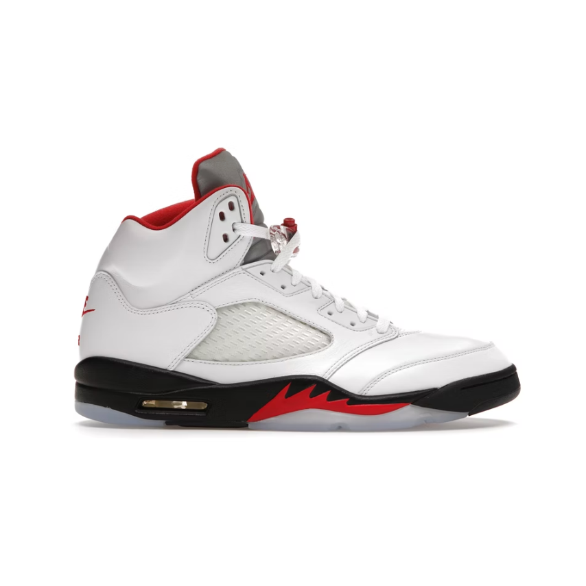 Air Jordan Retro 5 Fire Red 2020 LacedUp