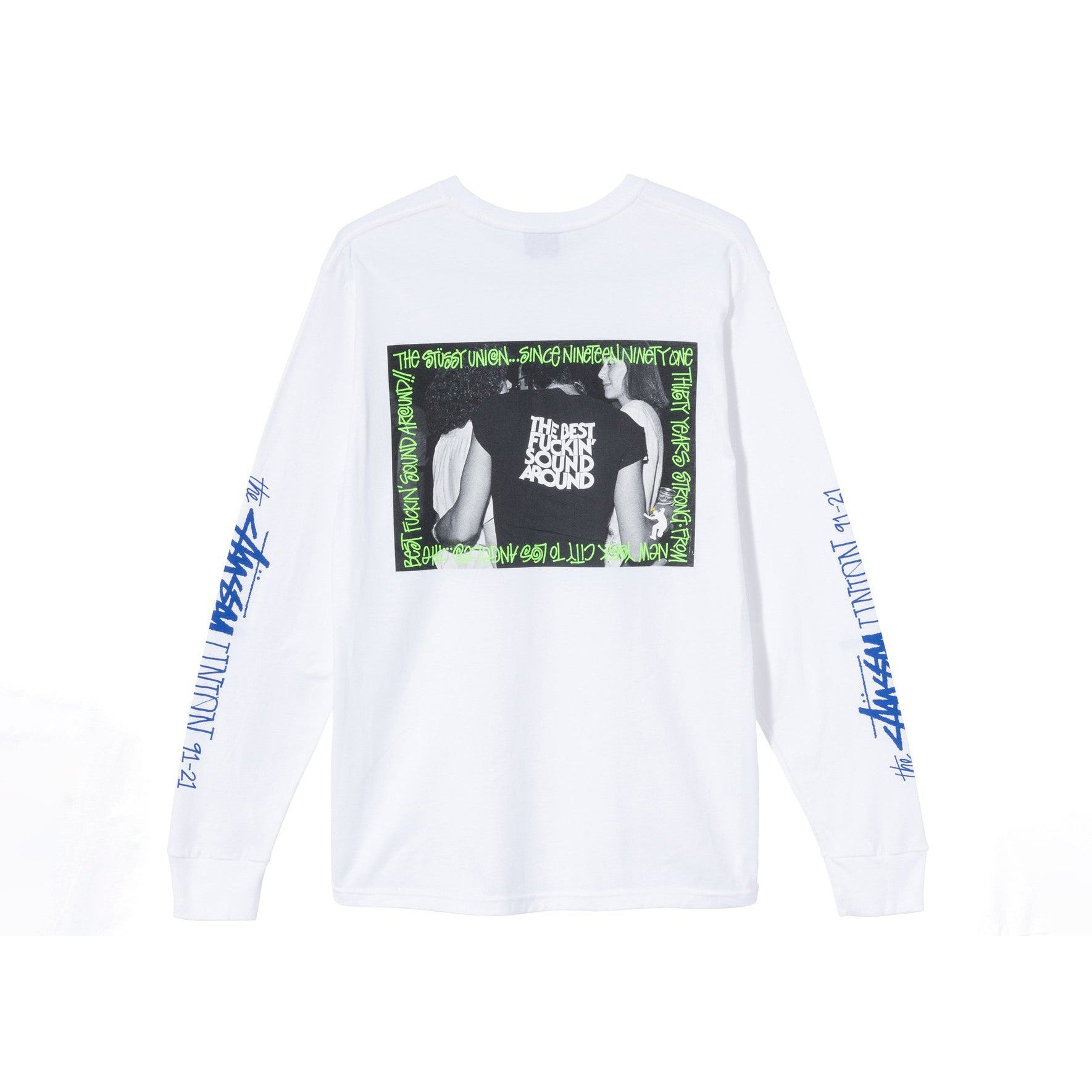 Stussy x Union Best Fuckin' Sound L/S T-shirt White – LacedUp