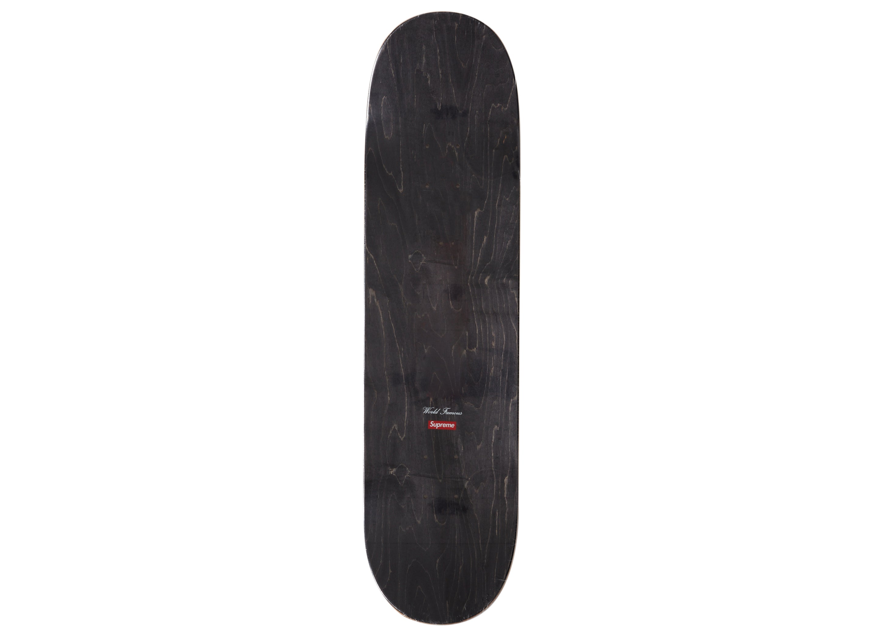 Supreme Bling Box Logo Skateboard Deck Platinum – LacedUp