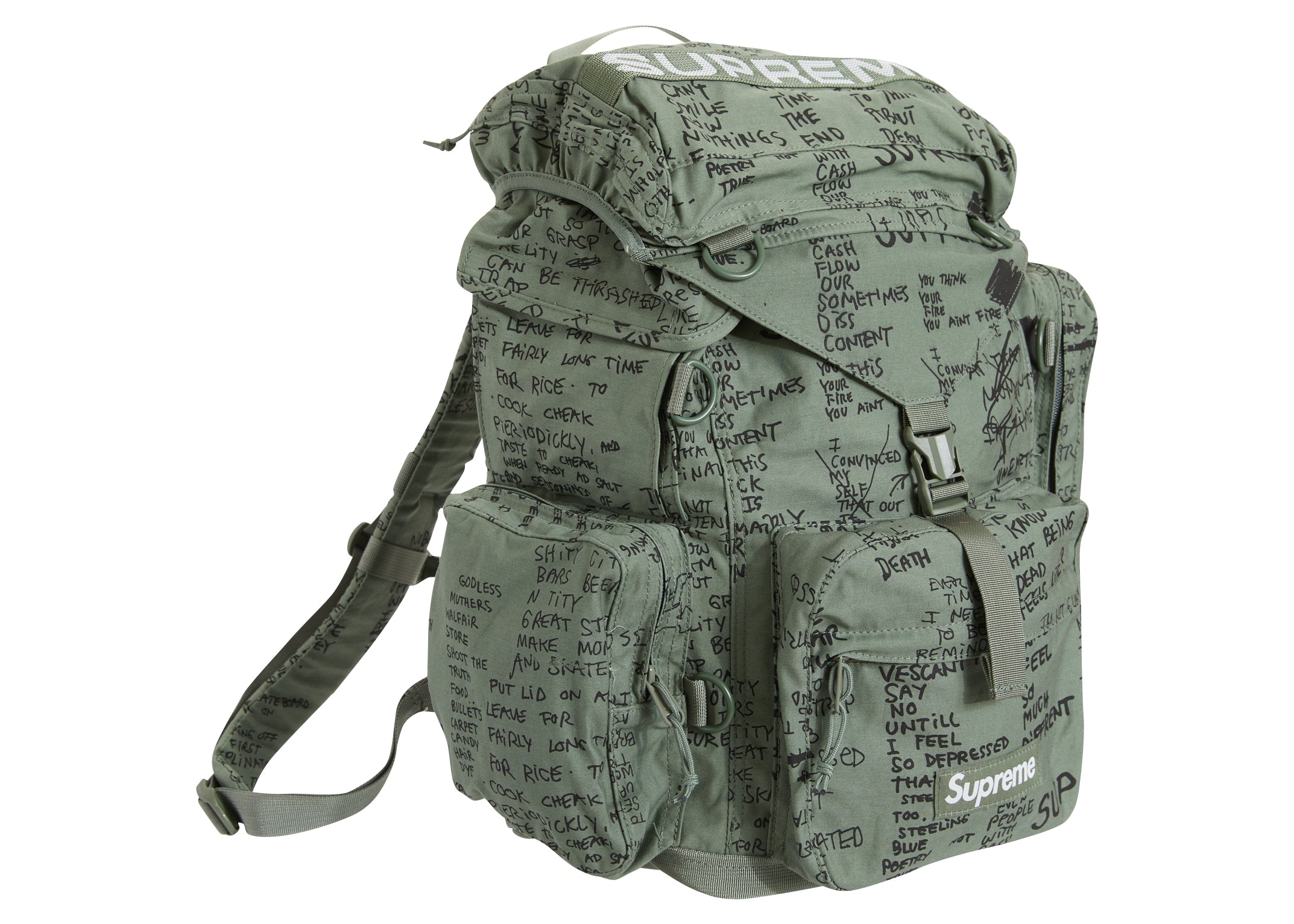 Supreme Field Backpack Olive Gonz – LacedUp