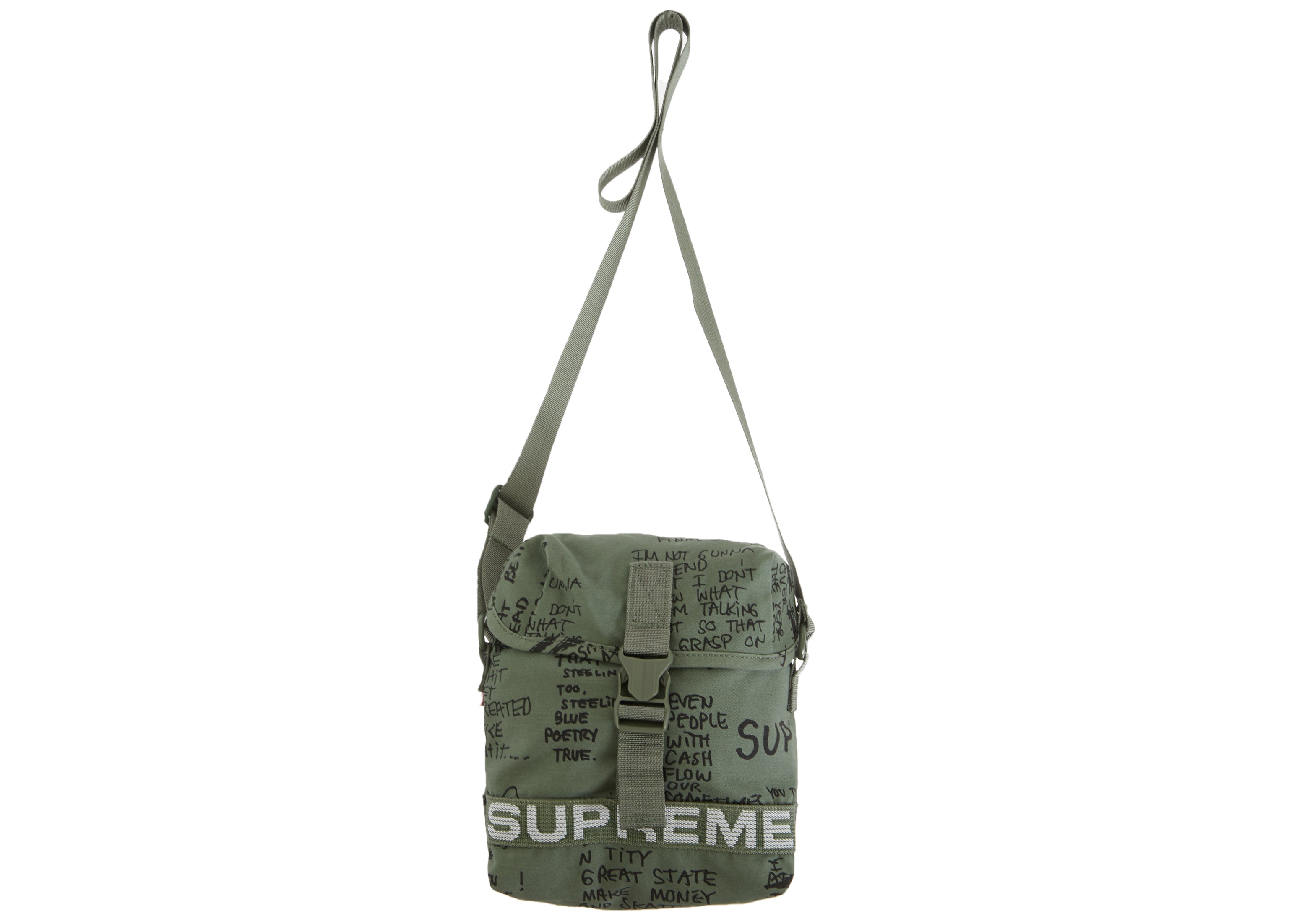 Supreme Field Side Bag Olive Gonz – LacedUp