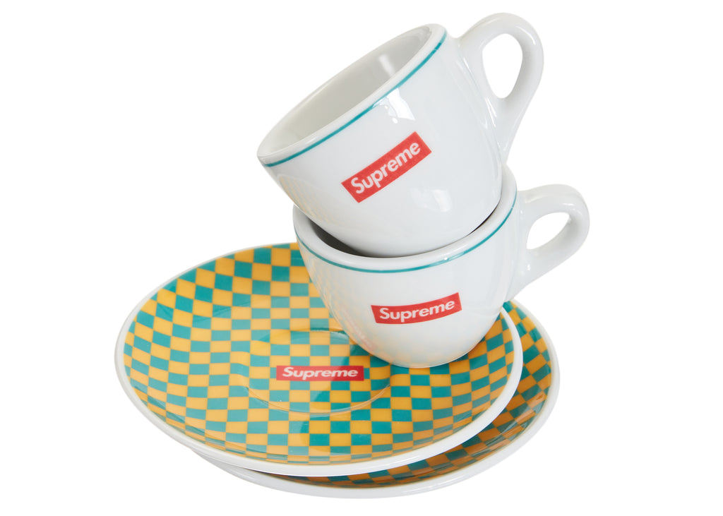 Supreme IPA Porcellane Aosta Espresso Set (Set of 2) Teal – LacedUp