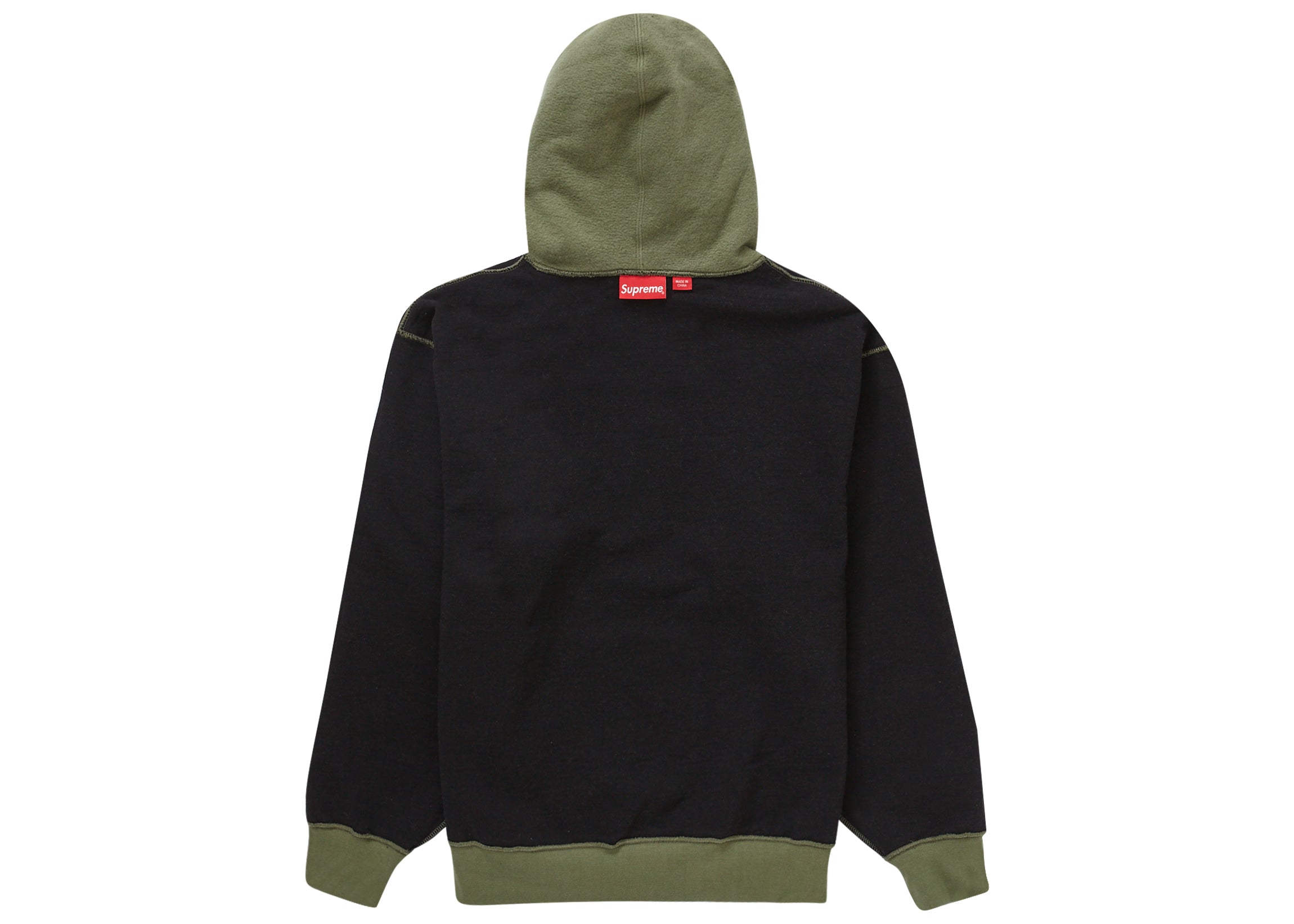 Supreme Inside Out Box Logo Hooded Sweatshirt Light Olive – LacedUp