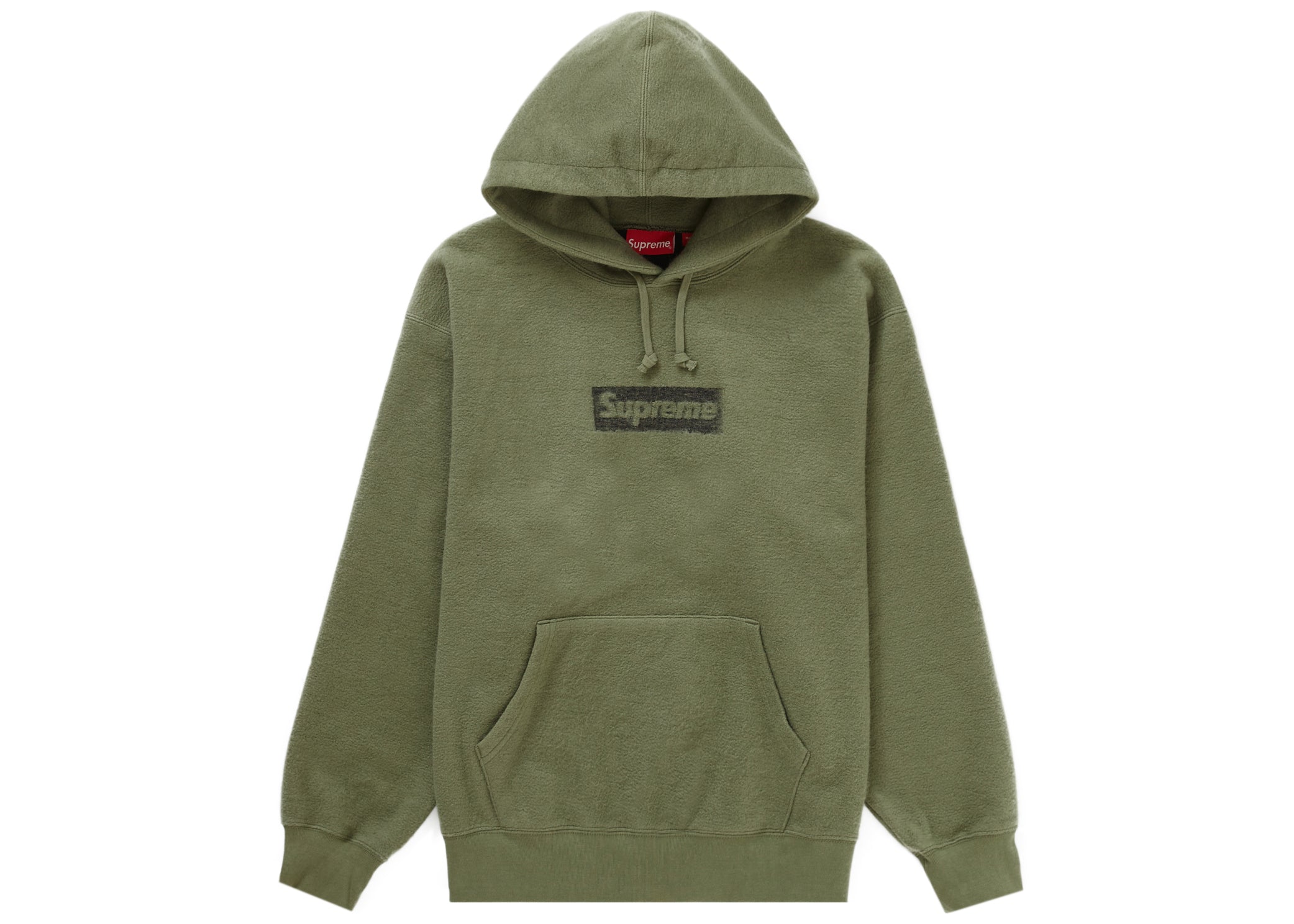 Supreme Inside Out Box Logo Hooded Sweatshirt Light Olive – LacedUp