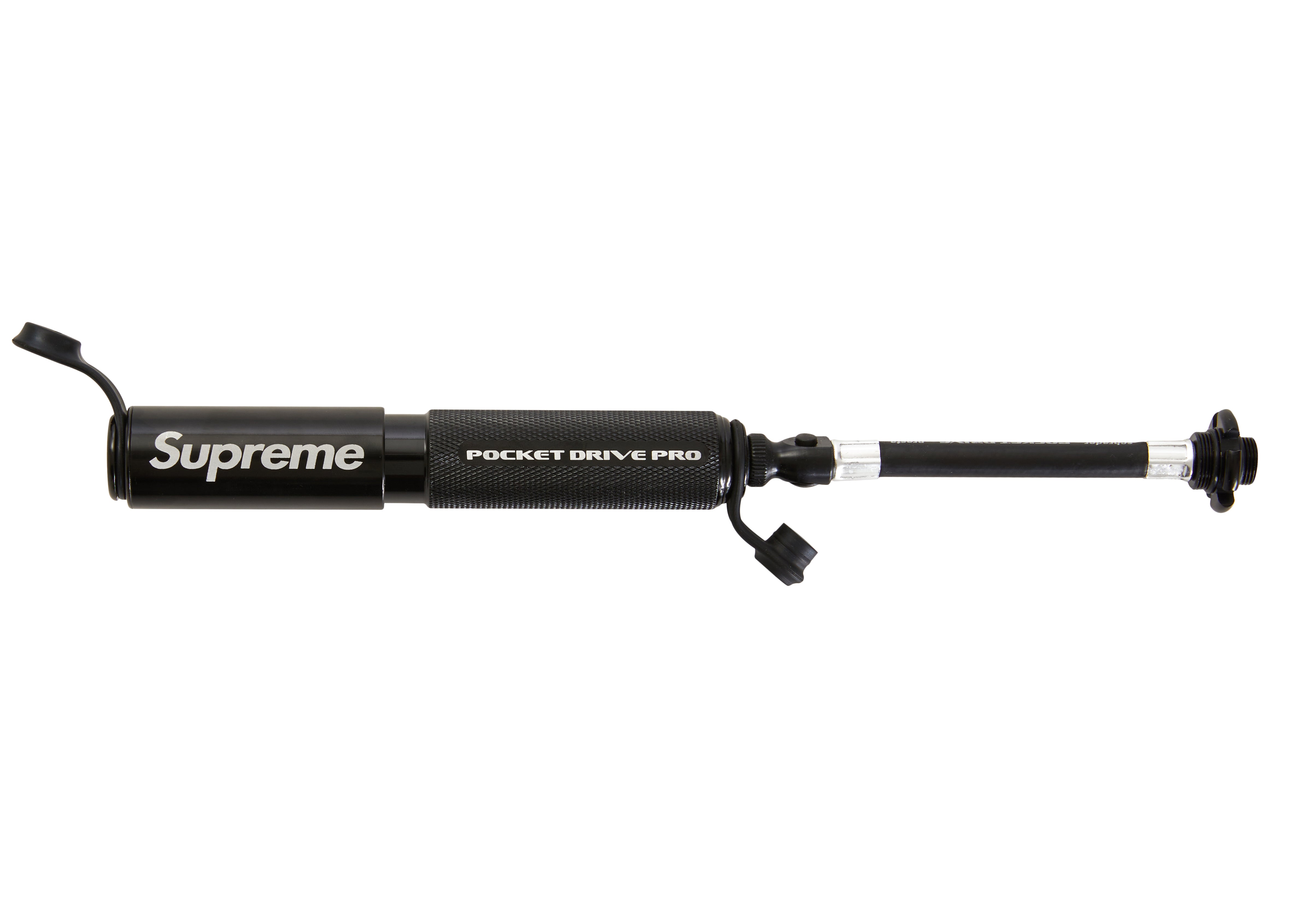 Supreme Lezyne Pocket Drive Pro Bike Pump Black – LacedUp