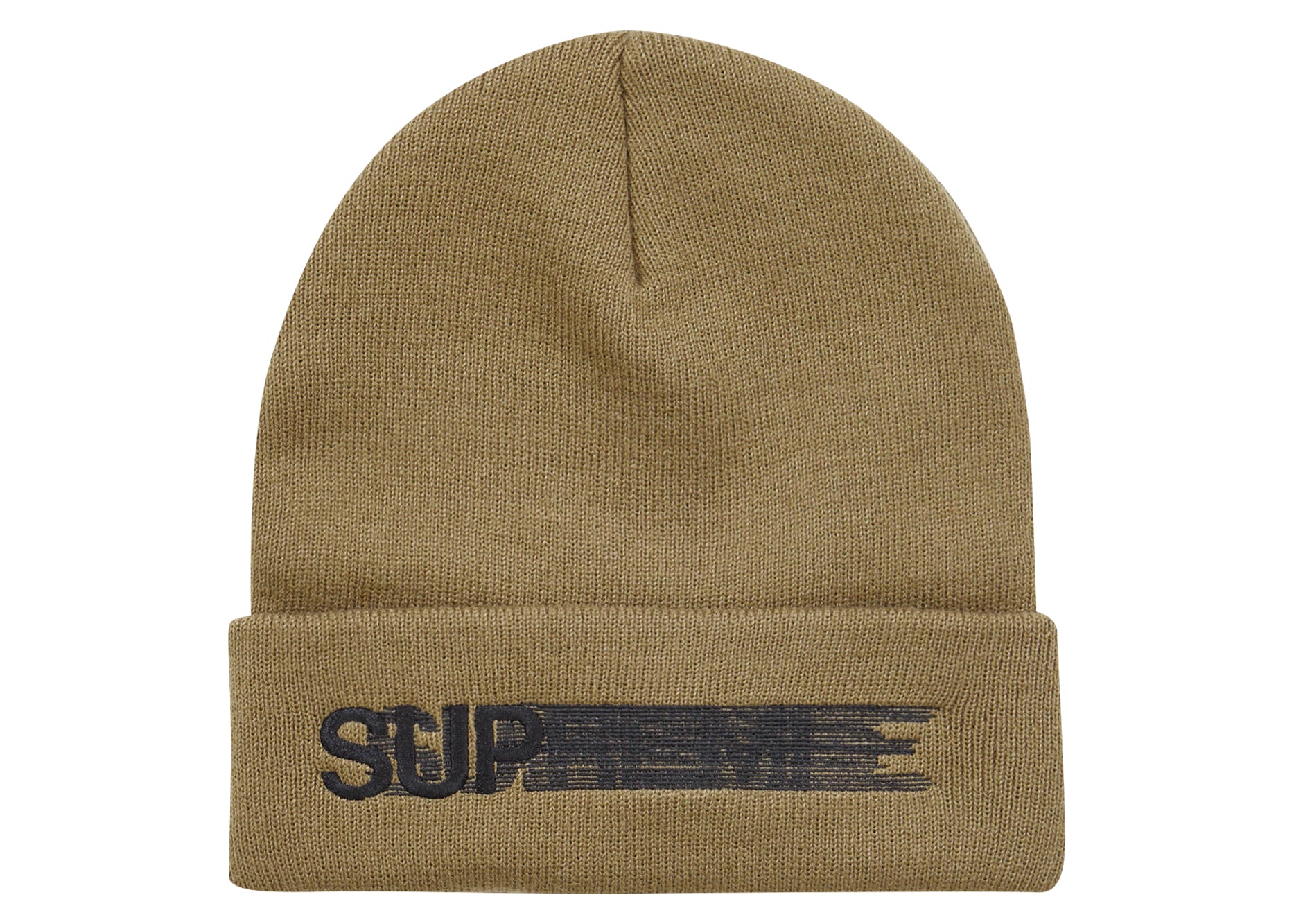 Supreme Motion Logo Beanie (SS23) Taupe – LacedUp