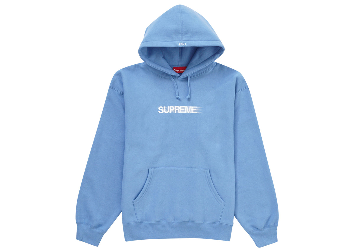 Supreme motion logo hoodie retail online price