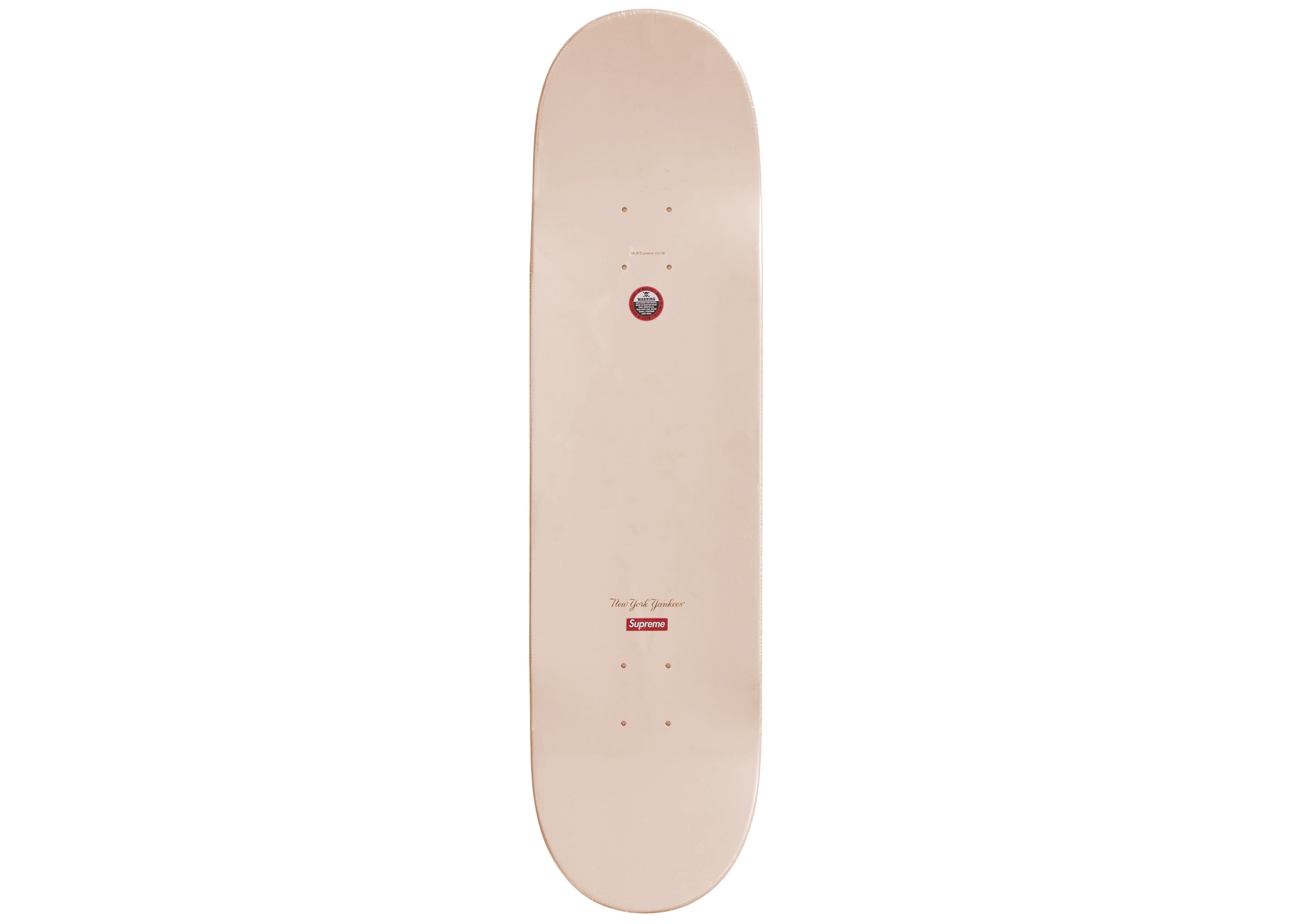 Supreme New York Yankees Airbrush Skateboard Deck Clay – LacedUp