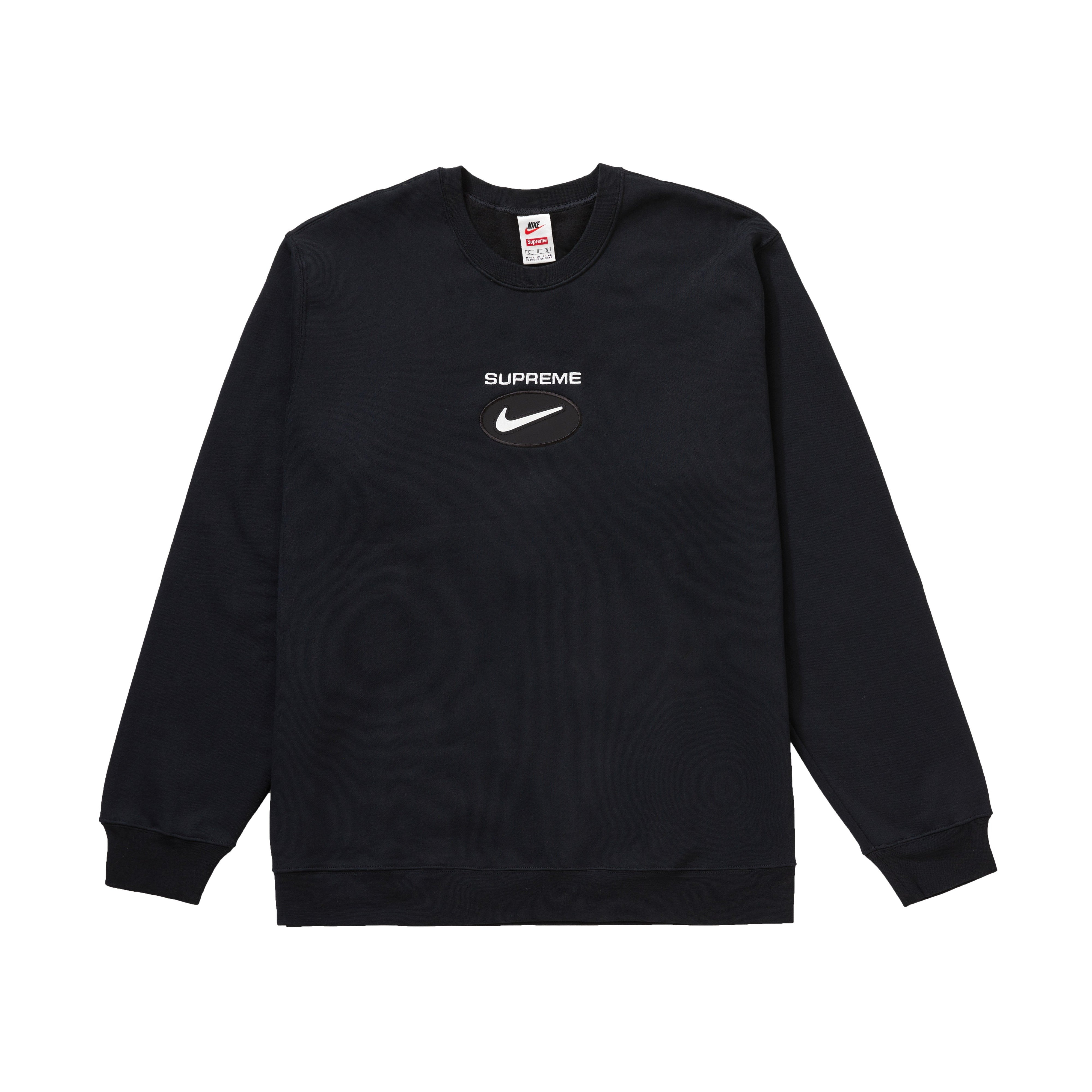 Supreme Nike Jewel Crewneck Black