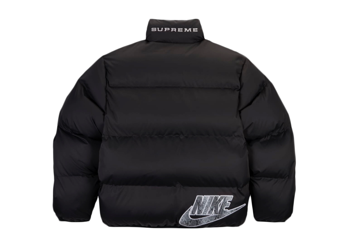 Supreme Nike Reversible Puffy Jacket Black