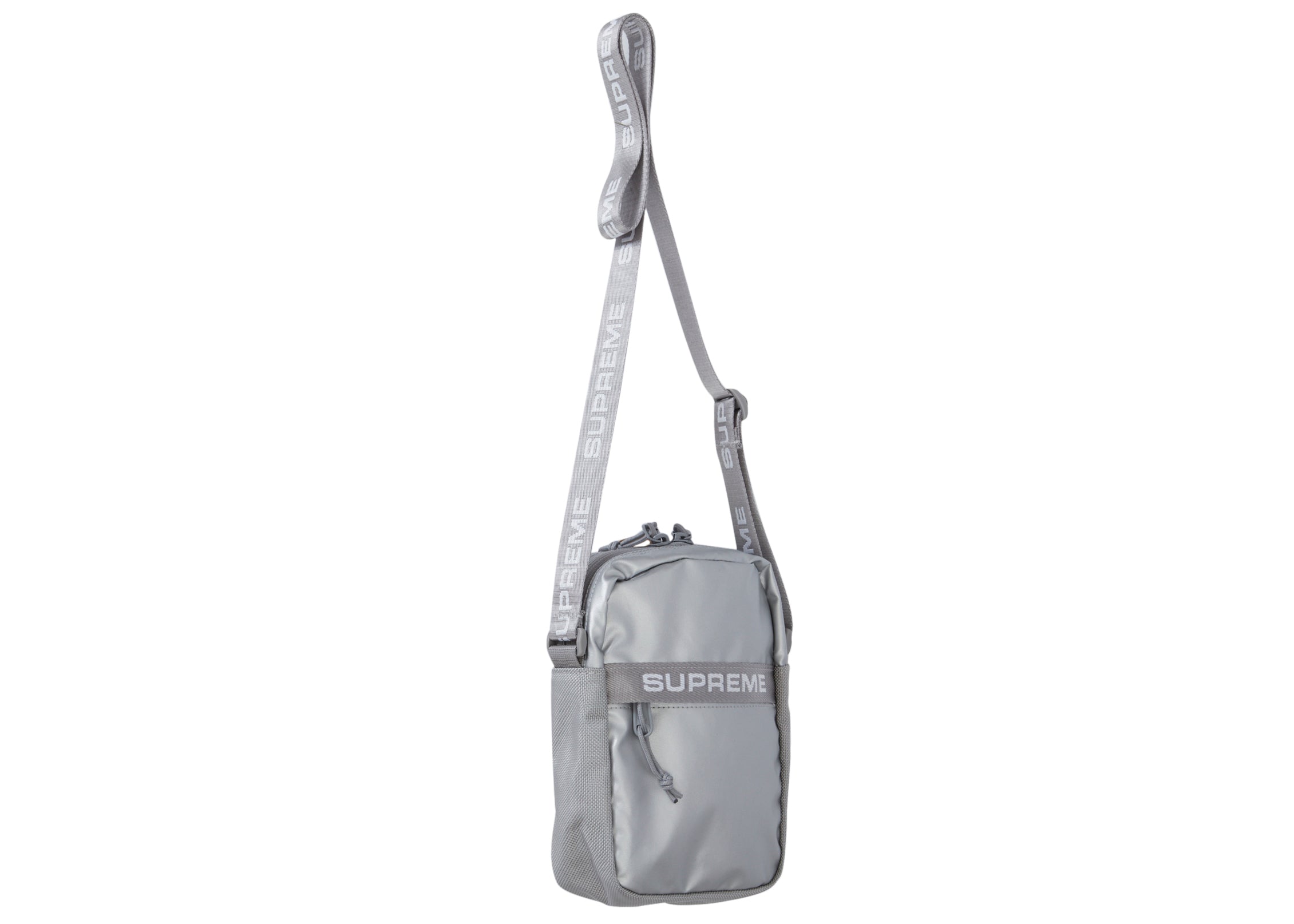 Supreme Shoulder Bag (FW22) Silver – LacedUp