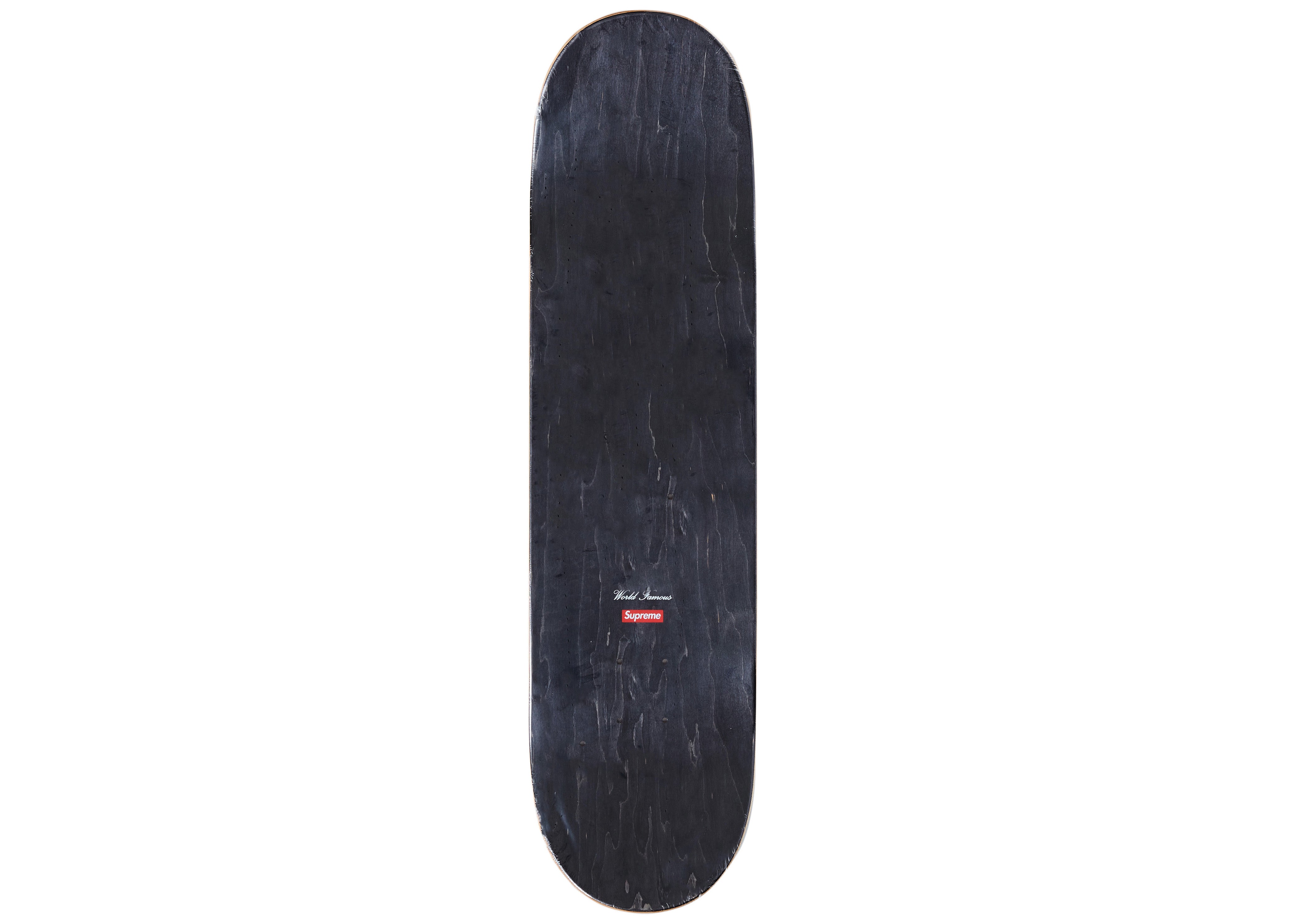 Supreme SS23 White, Black, & Red Tonal Box Logo Skateboard Deck Set IN HAND!
