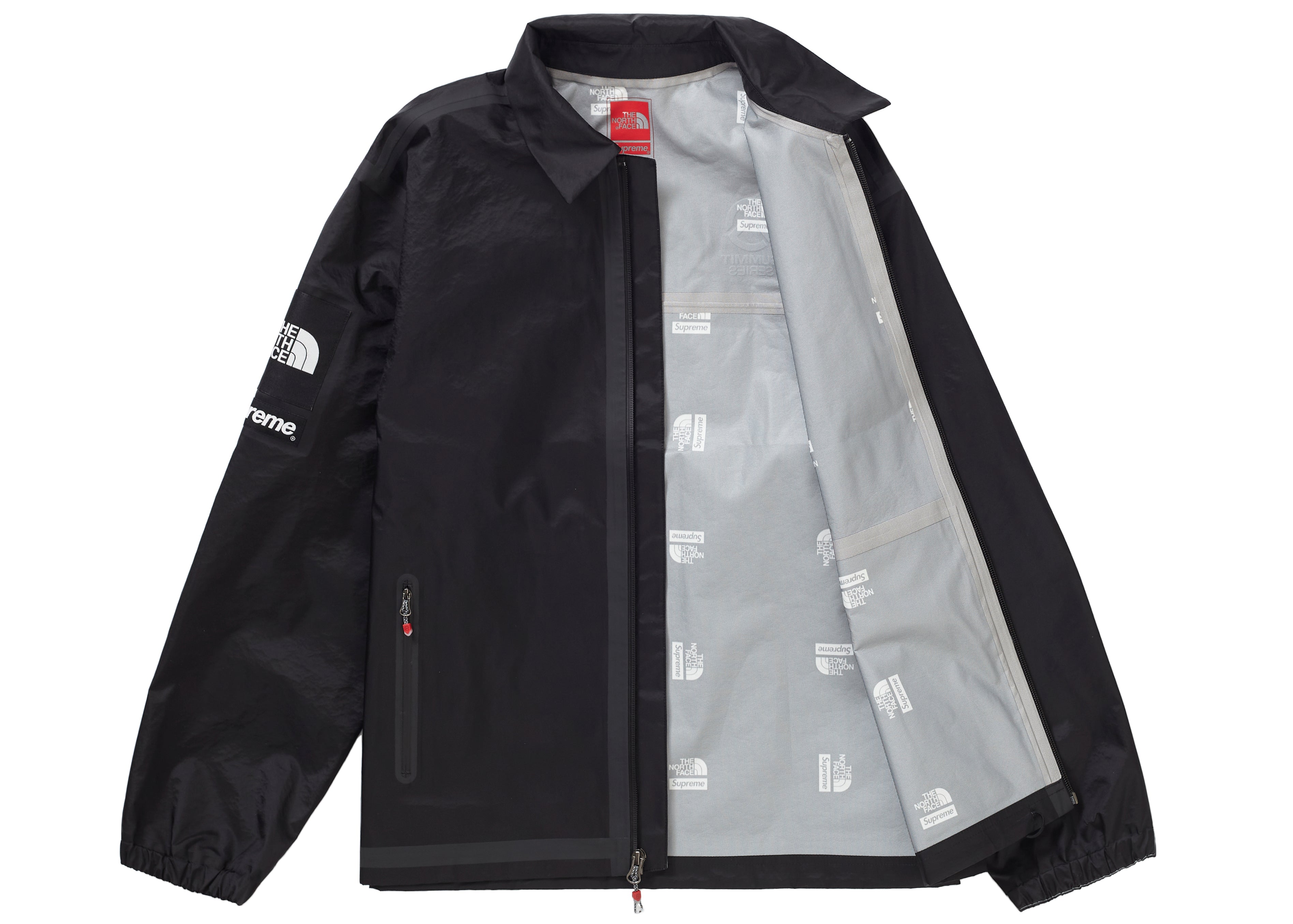 Supreme The North Face Summit Series Outer Tape Seam Coaches Jacket Black