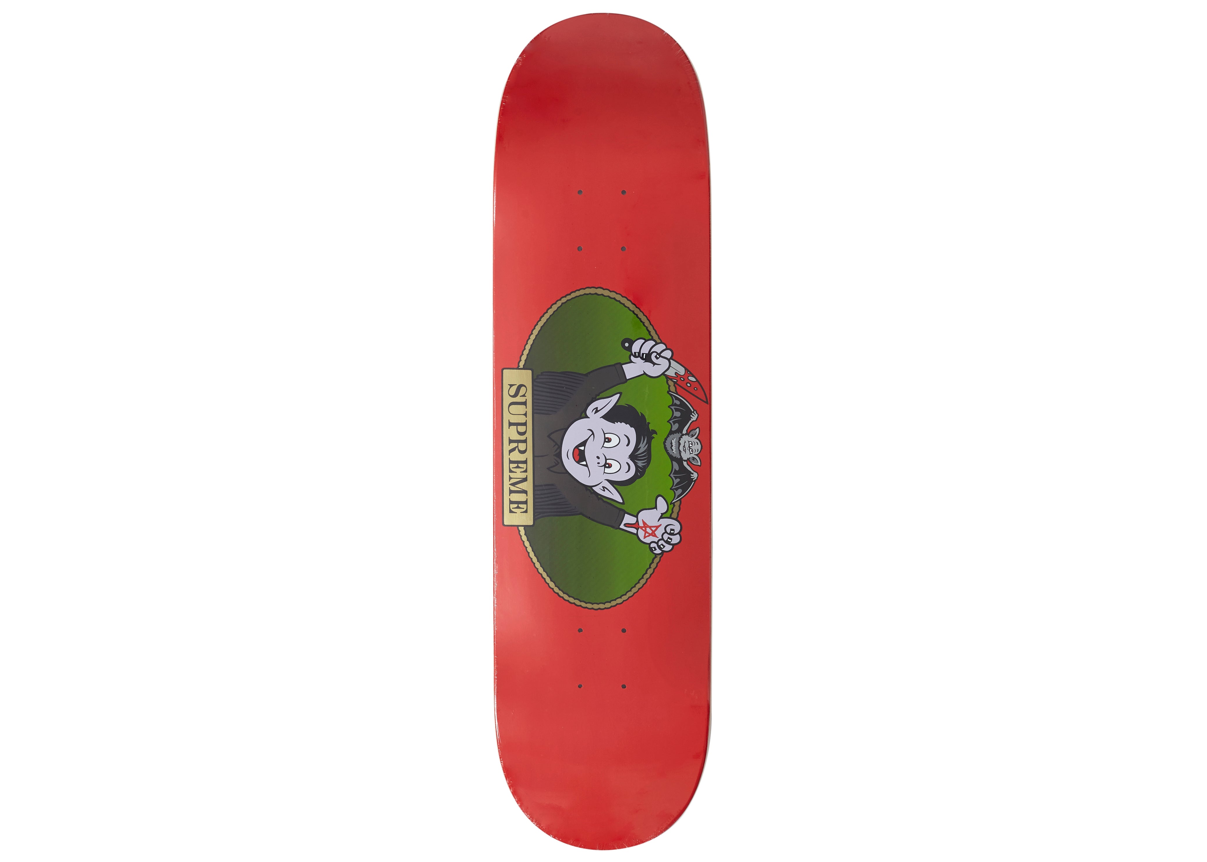 Supreme Vampire Boy Skateboard Red – LacedUp
