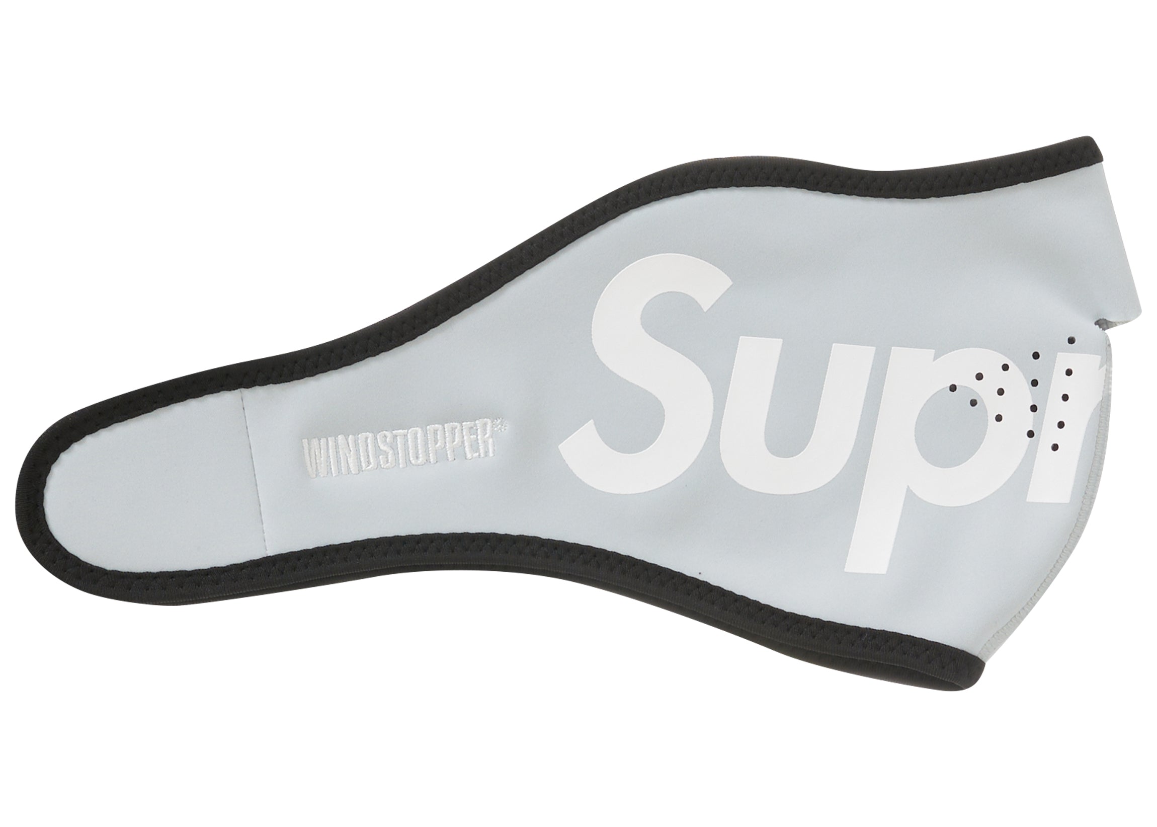 22FW Supreme WINDSTOPPER Facemask ライトグレー-