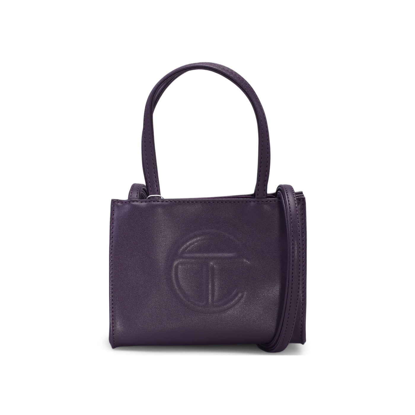 Telfar Shopping Bag Small Eggplant – LacedUp - Main Image