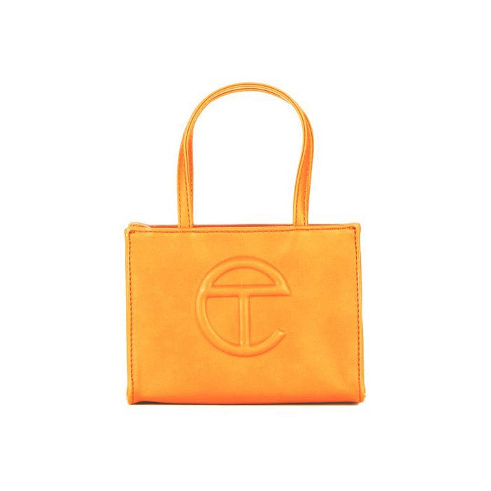 Small orange shops Shopping Bag