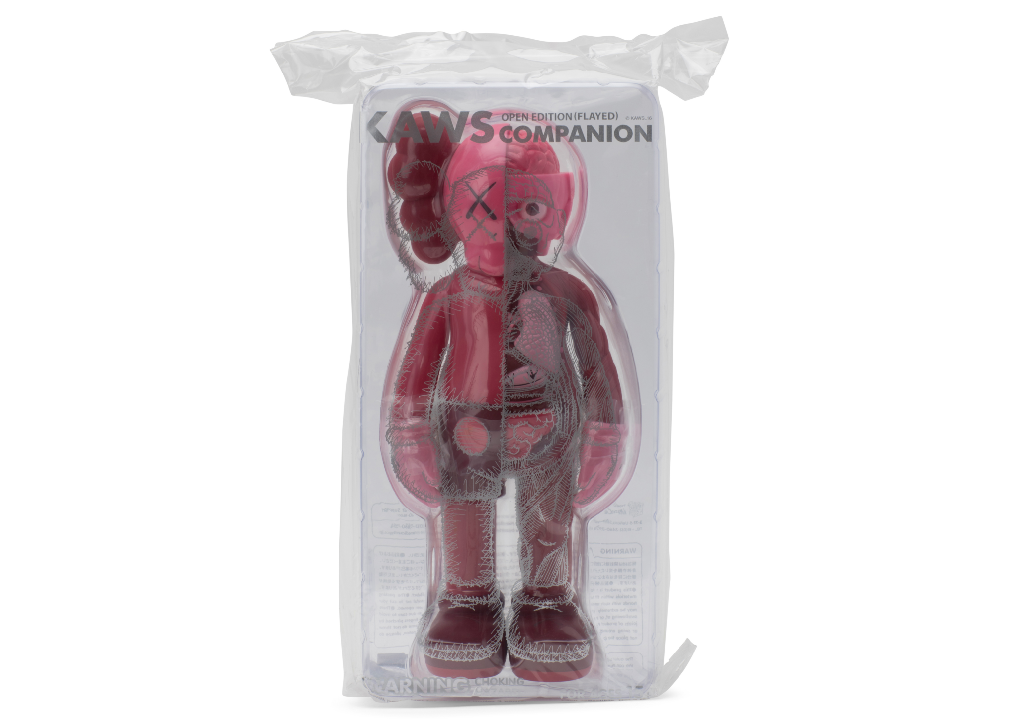 KAWS Companion Open Edition Vinyl Figure Red – YankeeKicks Online
