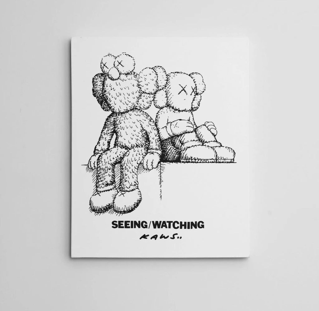 Canvas Art (Kaws White) 16in x 20in-LacedUp