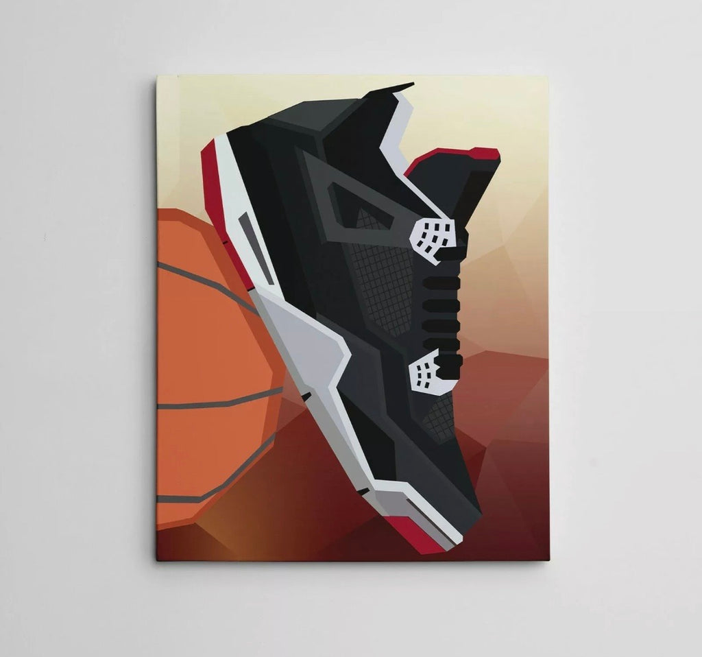 Canvas Art (Bred 4) 16in x 20in-LacedUp
