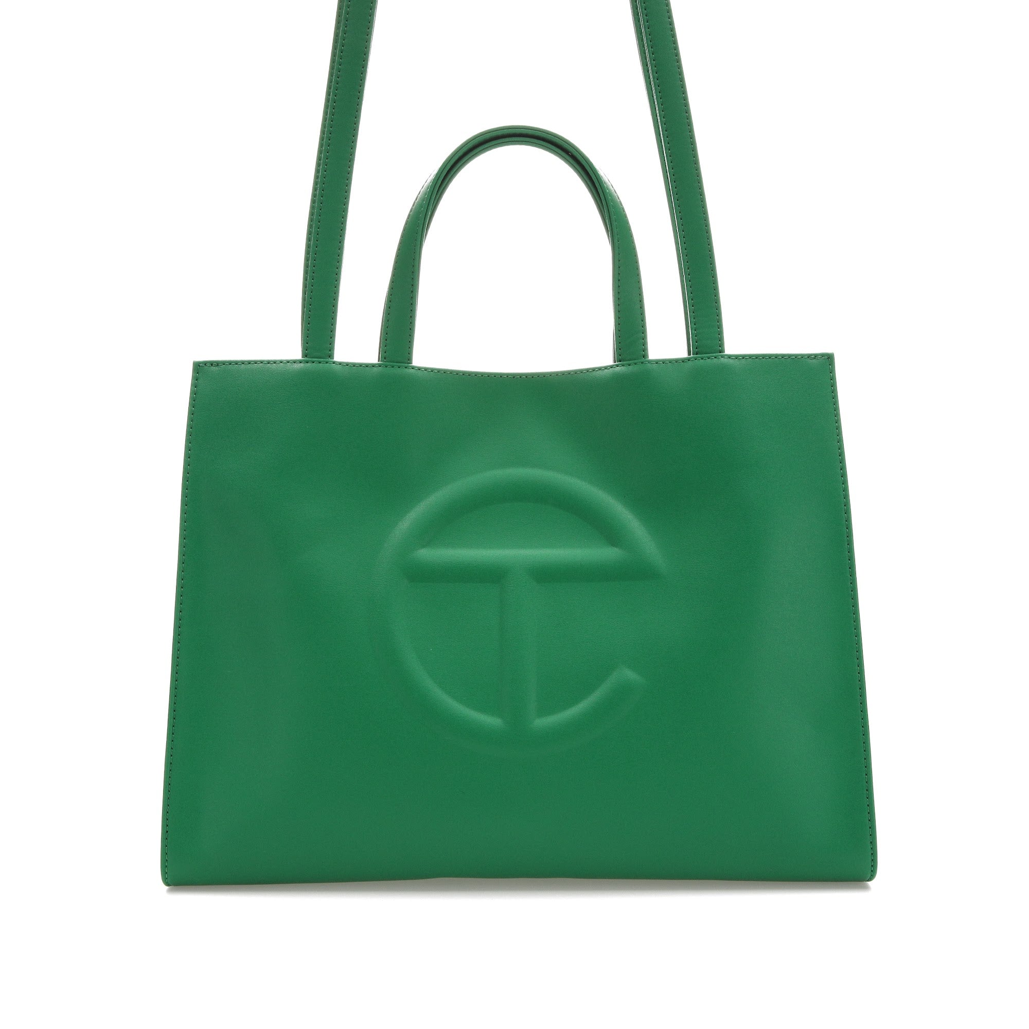 Telfar Medium Green Shopping Bag authentic