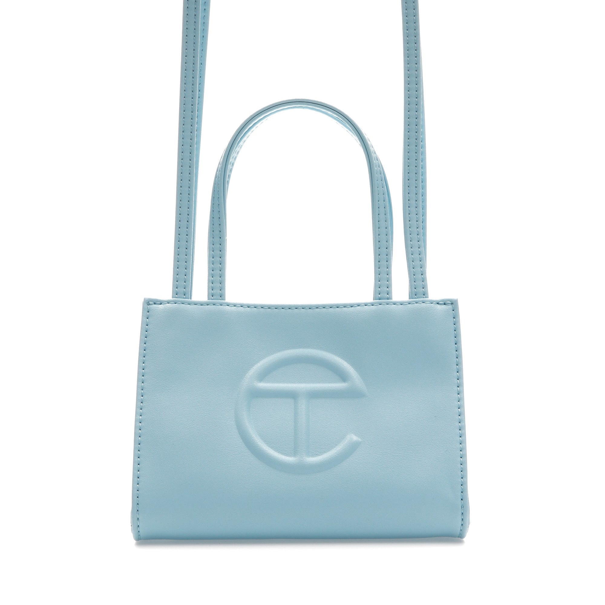 Telfar Shopping Bag Small Pool Blue – LacedUp