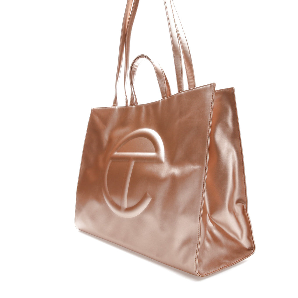 Telfar Shopping Bag Small Tan – LacedUp