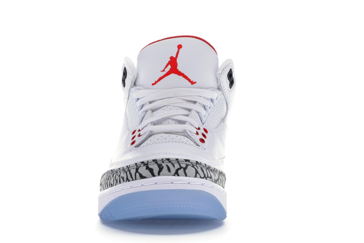 Laces White Cement Air Jordan 3s Jordan Retro Free Throw Line
