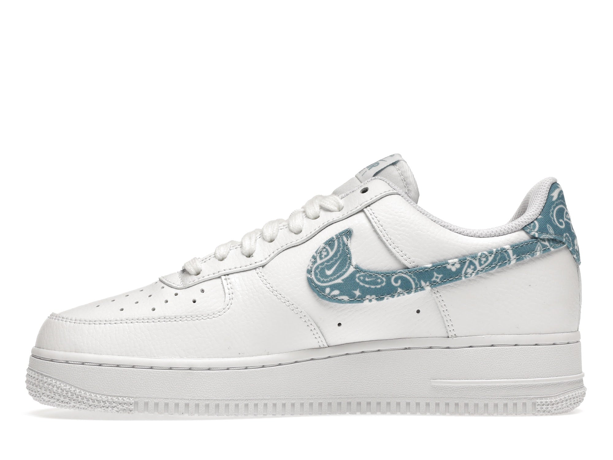 Nike Air Force 1 Low '07 Essential White Worn Blue Paisley (W), 7 / 8.5W / New