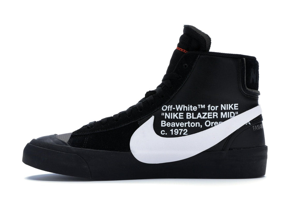 Sneakers Black Off White Blazers Nike Blazer Mid Off-White Grim Reaper