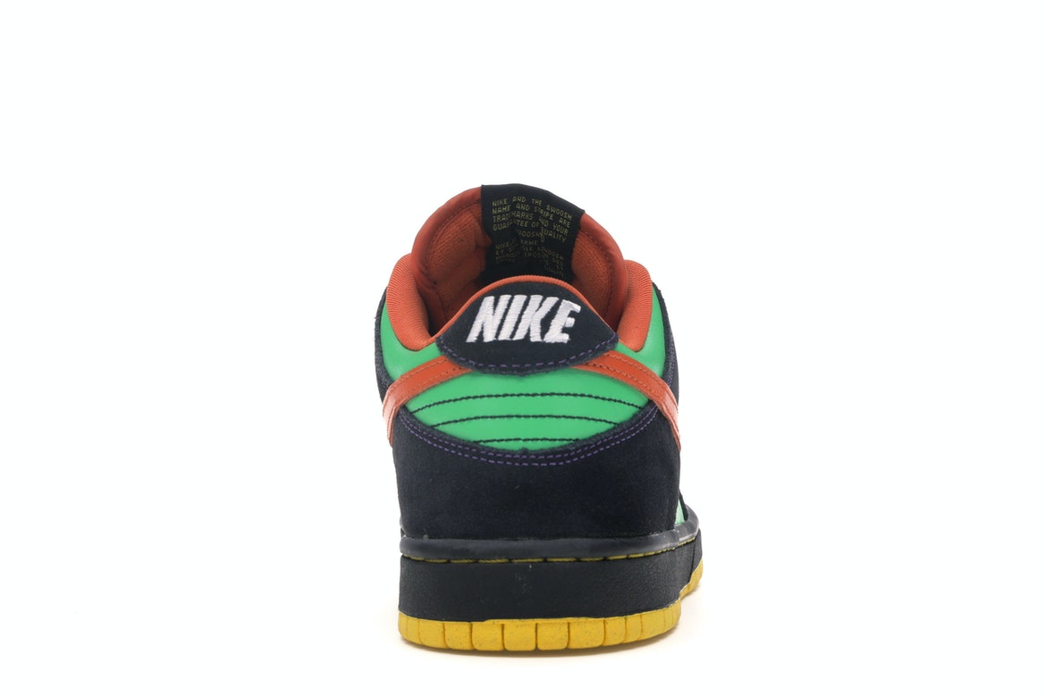 Nike SB Dunk Low Green Spark Hoop Orange LacedUp