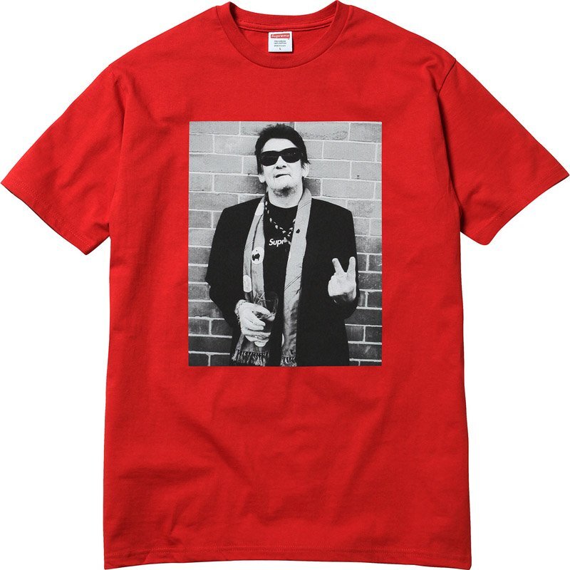 Supreme Shane MacGowan Tee Grey – LacedUp