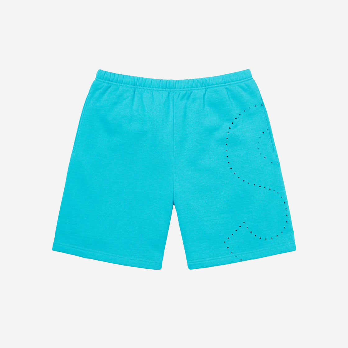 Supreme Laser Cut S Logo Sweatshort Cyan – LacedUp